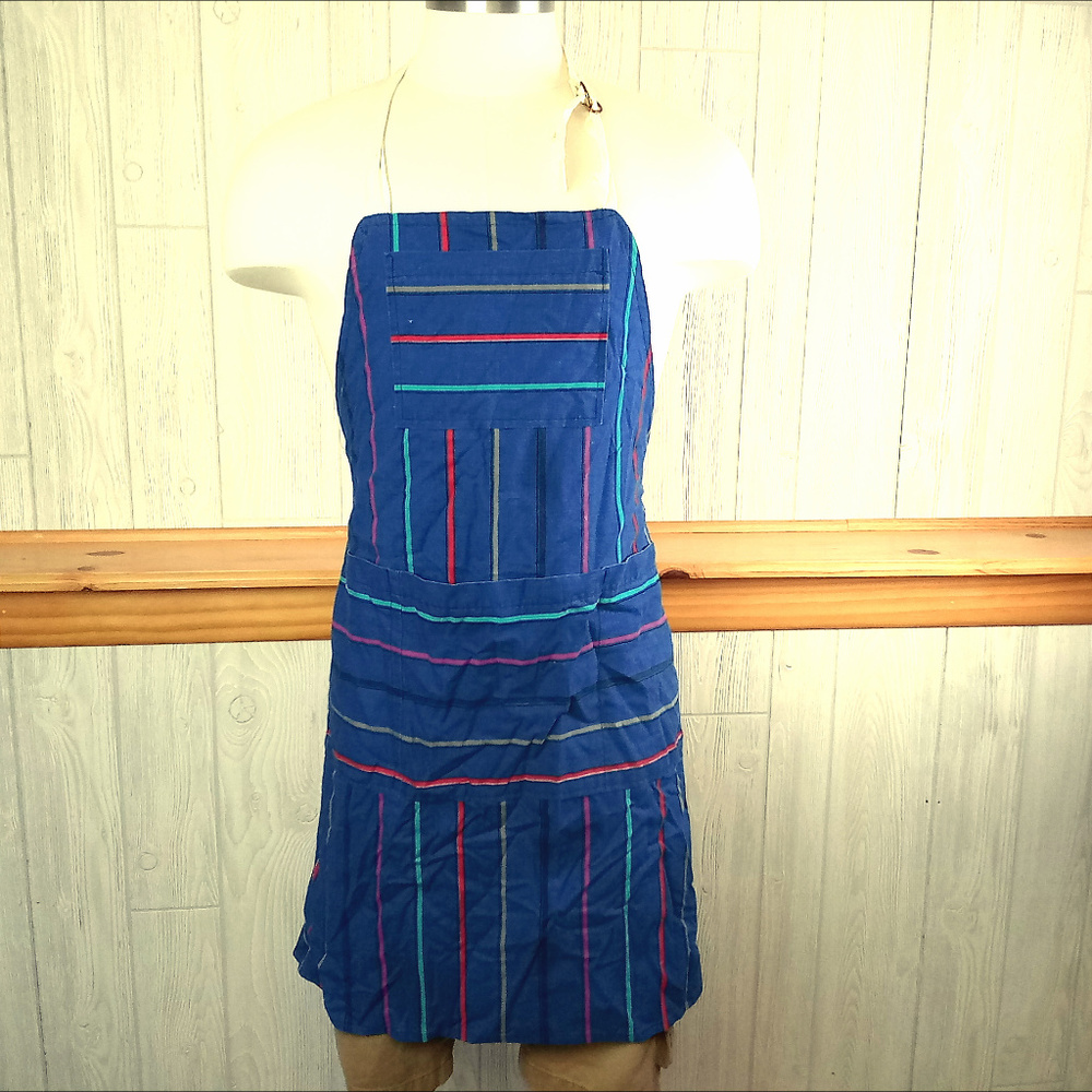 ❤💋Vintage Grilling Barbeque or Kitchen Striped Apron